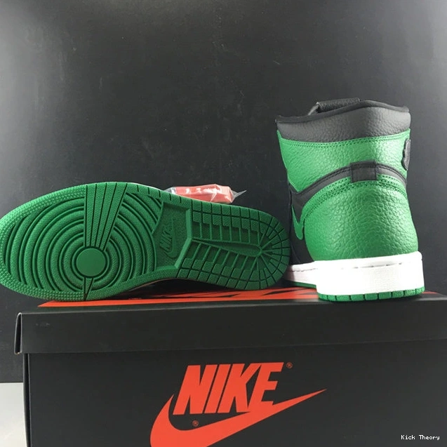 Kicktheory Refined Pine Retro 555088- 3775 Black Jordan1 Green 1014